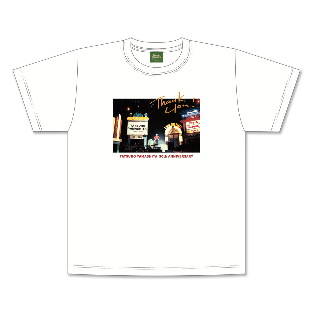 TシャツA（バニラホワイト） – 山下達郎 ONLINE SHOP